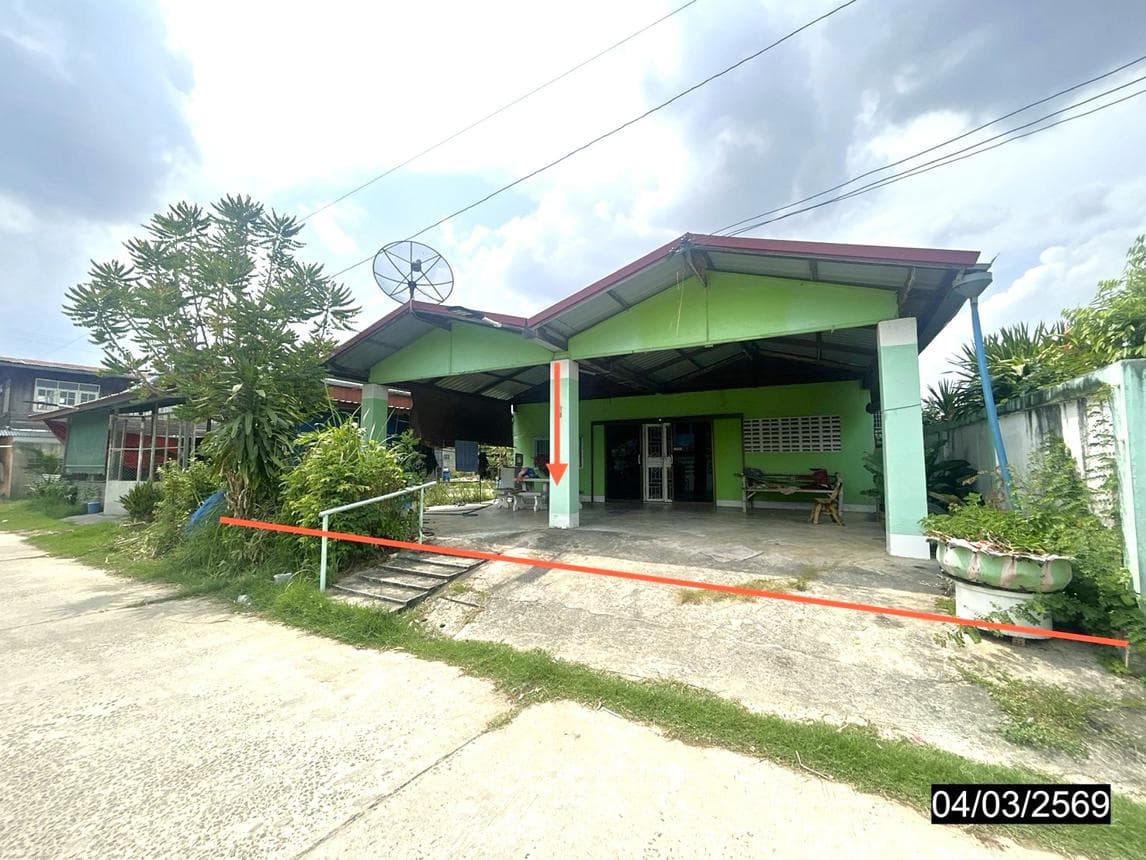 ขายบ้านเดี่ยวทำเลดี ต.ก้านเหลือง อ.อุทุมพรพิสัย ศรีสะเกษ พื้นที่ใช้สอยกว้างขวาง ราคาคุ้มค่า