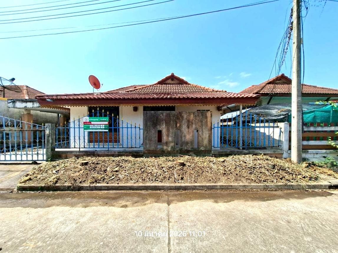 บ้านเดี่ยว บ้านสุขุมวิท 5 ท่าตูม ศรีมหาโพธิ ปราจีนบุรี พื้นที่ 53 ตร.ว. พื้นที่ใช้สอย 181 ตร.ม. 1 ห้องนอน 1 ห้องน้ำ - image 1