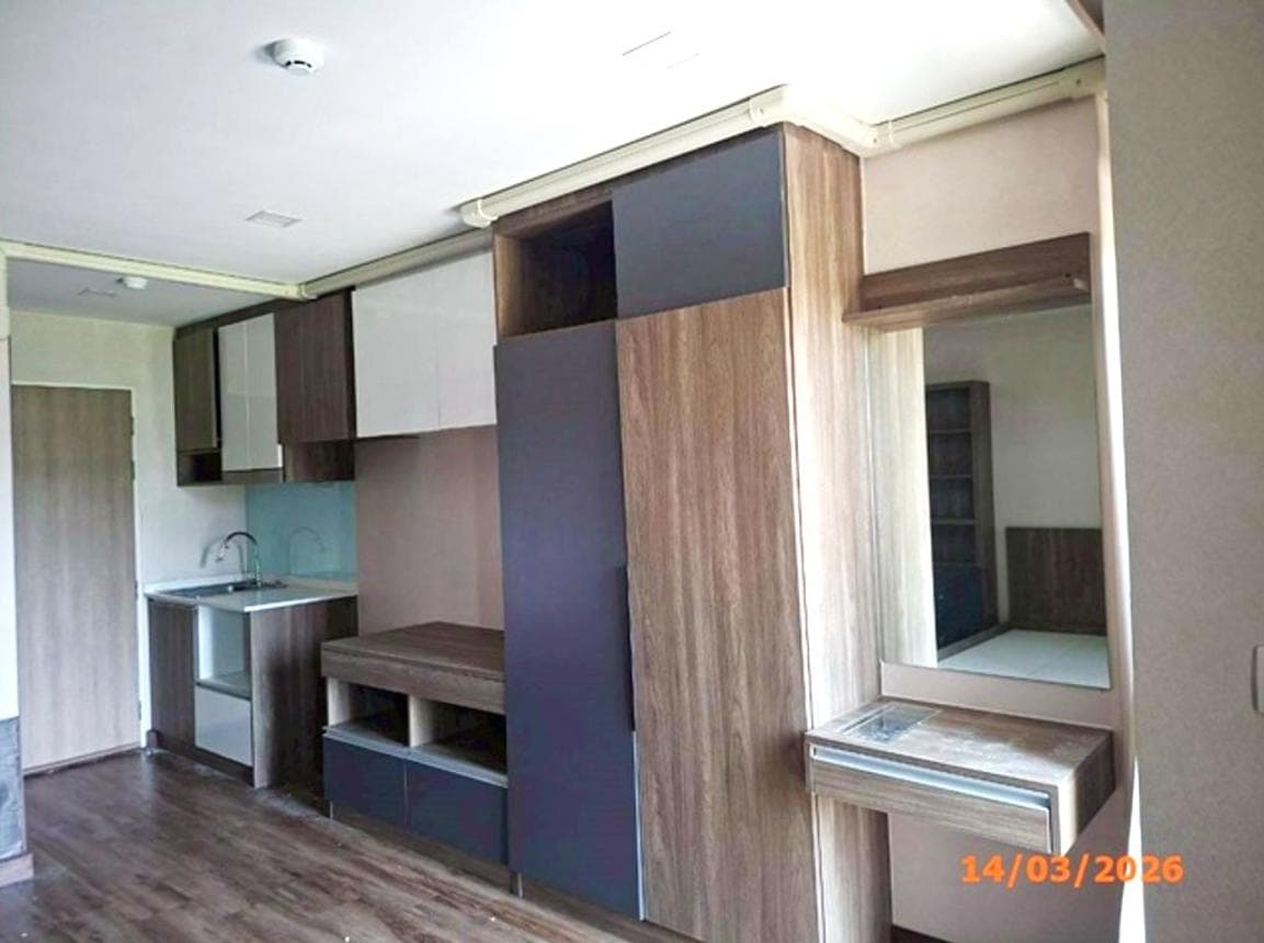 ขายคอนโด ซันซิตี้ คอนโดมิเนียม (Sun City Condominium) บางขุนศรี บางกอกน้อย พื้นที่ 25.68 ตร.ม. ทำเลดี ใกล้รถไฟฟ้า