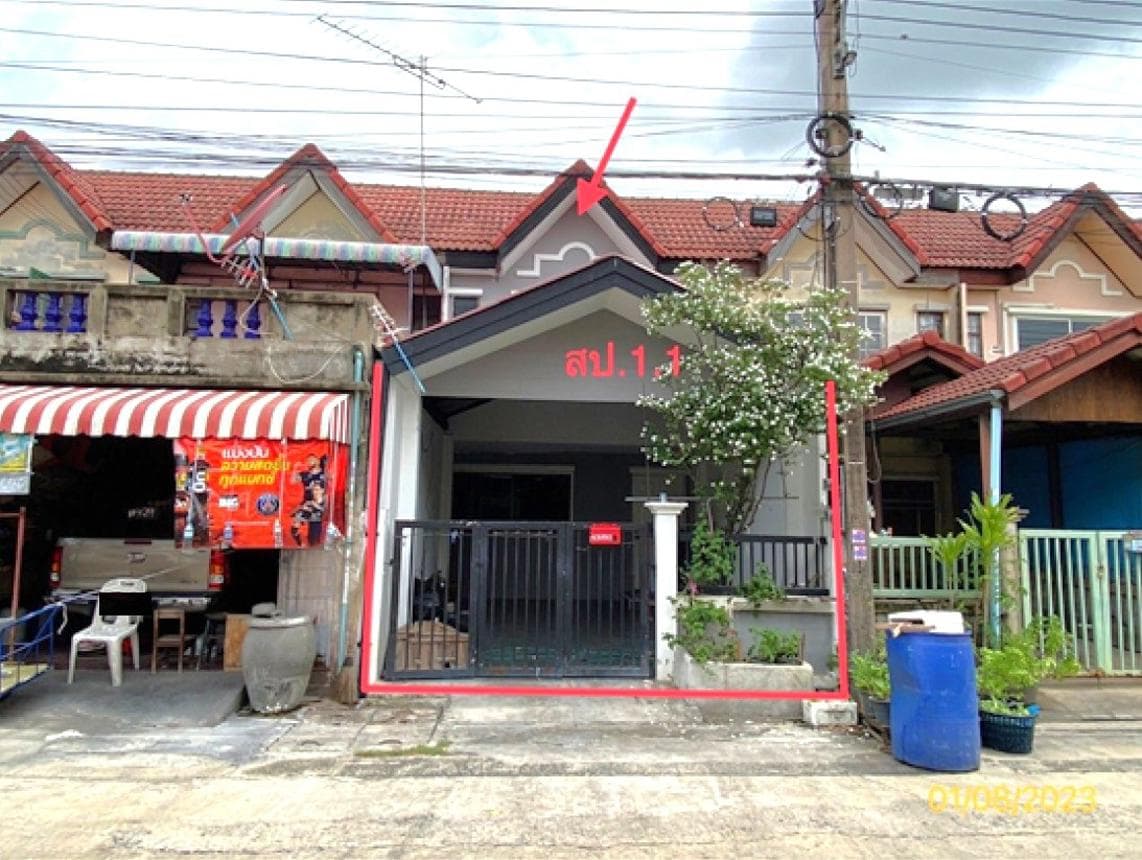 ขายทาวน์โฮม ธนาลักษณ์ 2 (Thanalak 2) คลองสอง คลองหลวง ปทุมธานี พื้นที่ 16.8 ตร.ว. 2 ห้องนอน คุ้มค่า