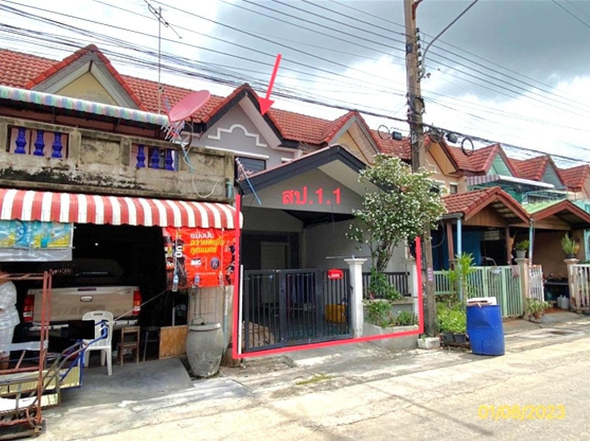 ขายทาวน์โฮม ธนาลักษณ์ 2 (Thanalak 2) คลองสอง คลองหลวง ปทุมธานี พื้นที่ 16.8 ตร.ว. 2 ห้องนอน คุ้มค่า