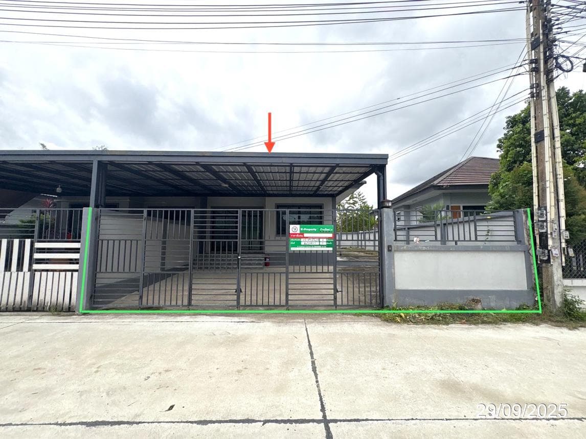 บ้านเดี่ยวทำเลดี บ้านค่าย ระยอง 3 ห้องนอน พื้นที่กว้าง 46.1 ตร.ว. ในราคาเพียง 2 ล้านบาท