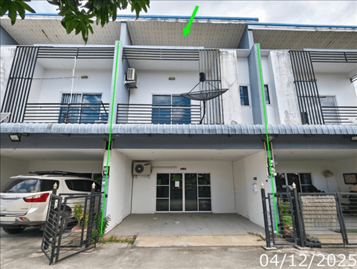 ขายทาวน์เฮ้าส์ 2 ชั้น พื้นที่ 24.2 ตร.ว. อ.บ้านฉาง จ.ระยอง 2 ห้องนอน 3 ห้องน้ำ พื้นที่ใช้สอยกว้างขวาง ทำเลดีเดินทางสะดวก