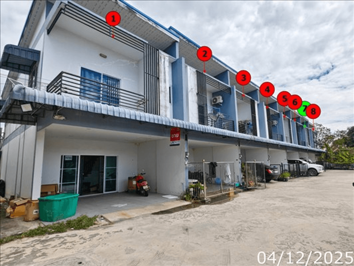 ขายทาวน์เฮ้าส์ 2 ชั้น พื้นที่ 24.2 ตร.ว. อ.บ้านฉาง จ.ระยอง 2 ห้องนอน 3 ห้องน้ำ พื้นที่ใช้สอยกว้างขวาง ทำเลดีเดินทางสะดวก