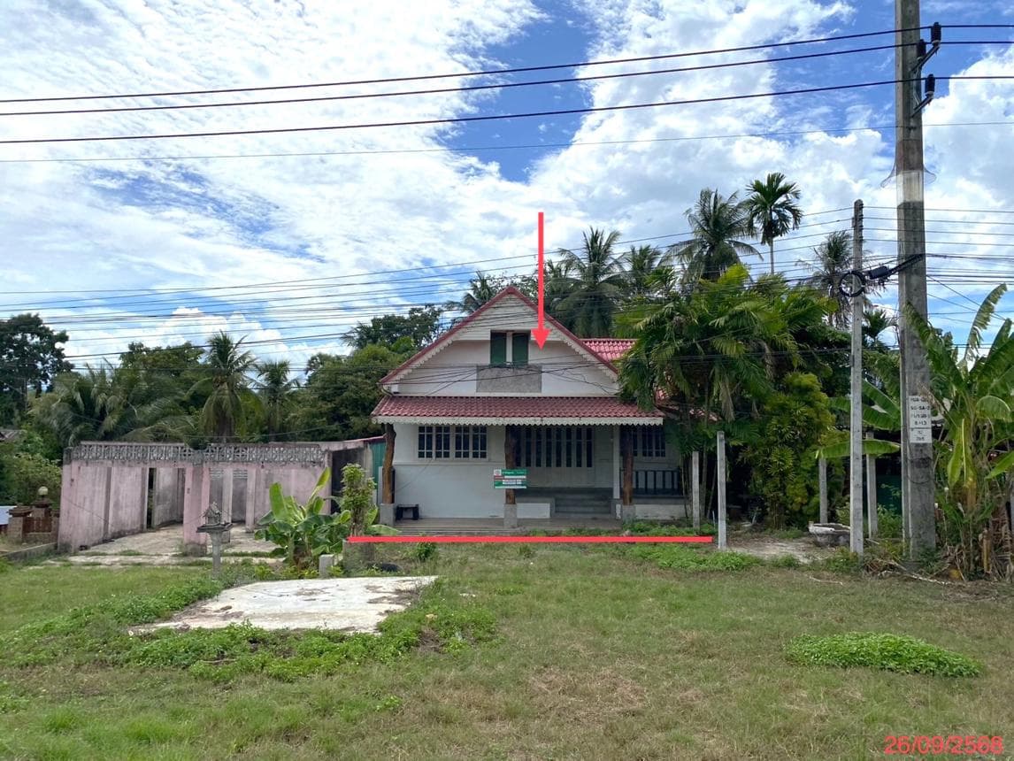 บ้านเดี่ยว ท่าแค เมืองพัทลุง พื้นที่ 93.1 ตร.ว. พื้นที่ใช้สอย 220 ตร.ม.
