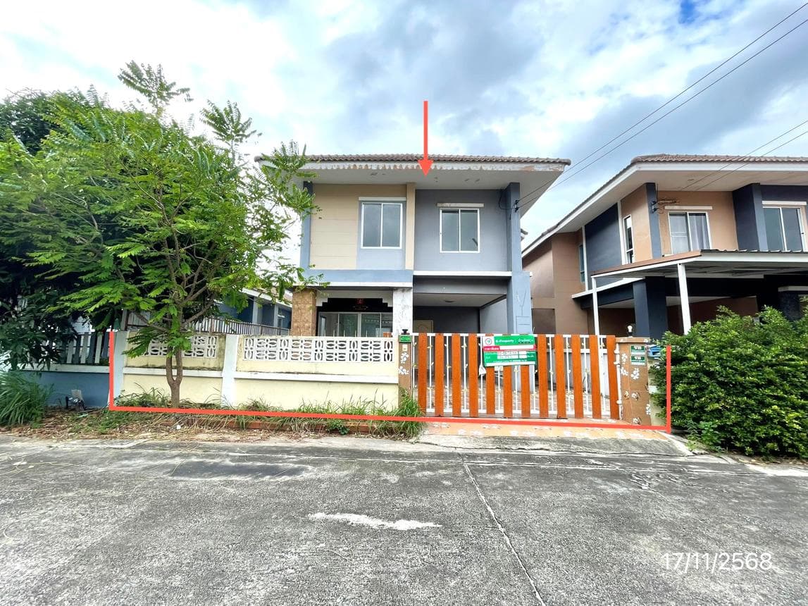 ขายบ้านเดี่ยว บ้านสวนกษิรา (Baan Suan Kasira) บึง ศรีราชา 3 ห้องนอน ทำเลดี ใกล้นิคมฯ