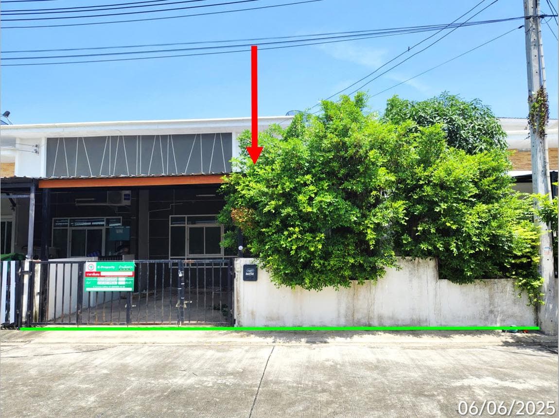 บ้านเดี่ยว ปานรดา มาบยางพร ปลวกแดง ระยอง 2 ห้องนอน 2 ห้องน้ำ พื้นที่ 107.5 ตร.ม. ทำเลใกล้แหล่งงานราคาประหยัด 1.8 ล้านบาท