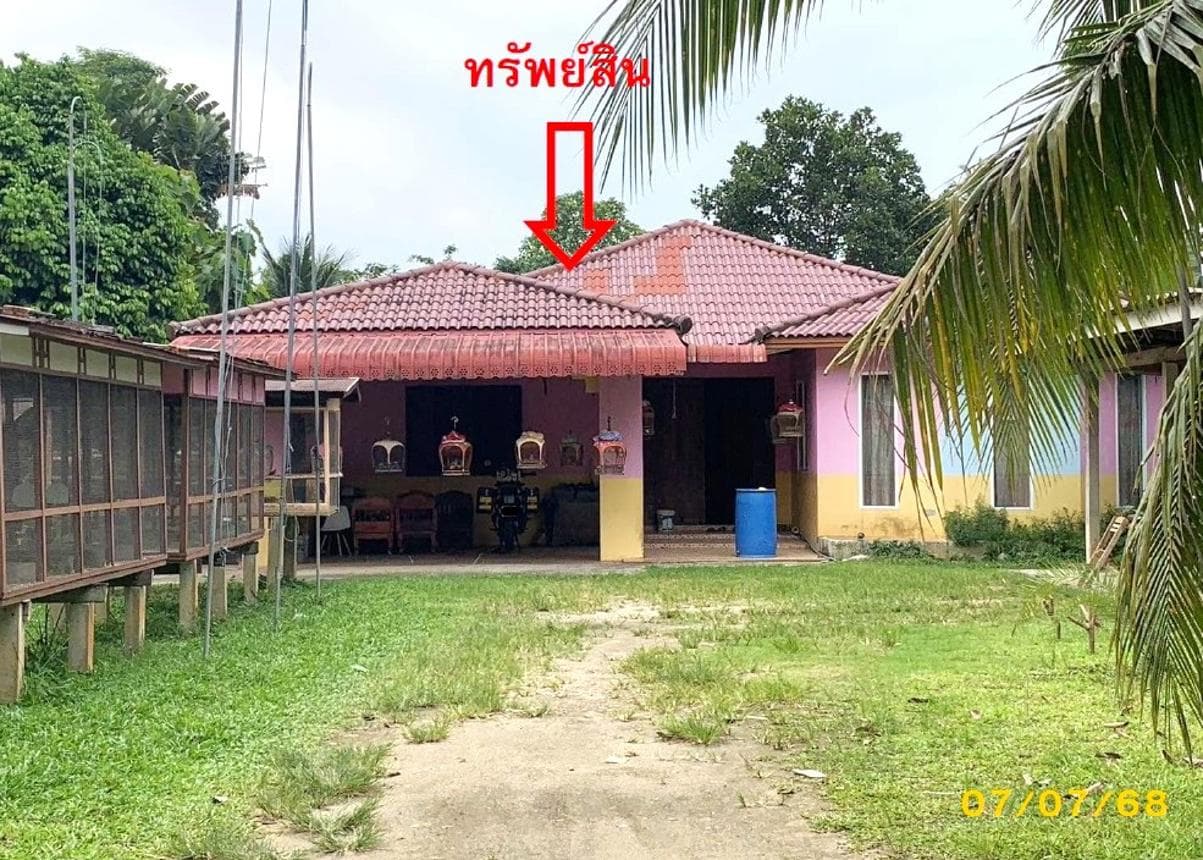 บ้านเดี่ยว มะนังดาลำ สายบุรี ปัตตานี พื้นที่ 30 ตร.ว. พื้นที่ใช้สอย 527.25 ตร.ม.