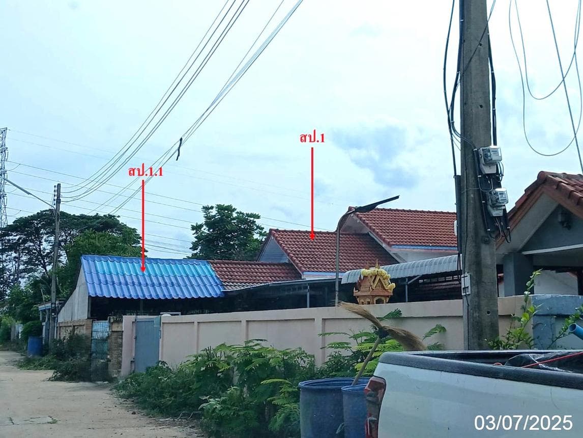 บ้านเดี่ยว บ้านป่า แก่งคอย สระบุรี พื้นที่ 99 ตร.ว. พื้นที่ใช้สอย 166.5 ตร.ม. 3 ห้องนอน