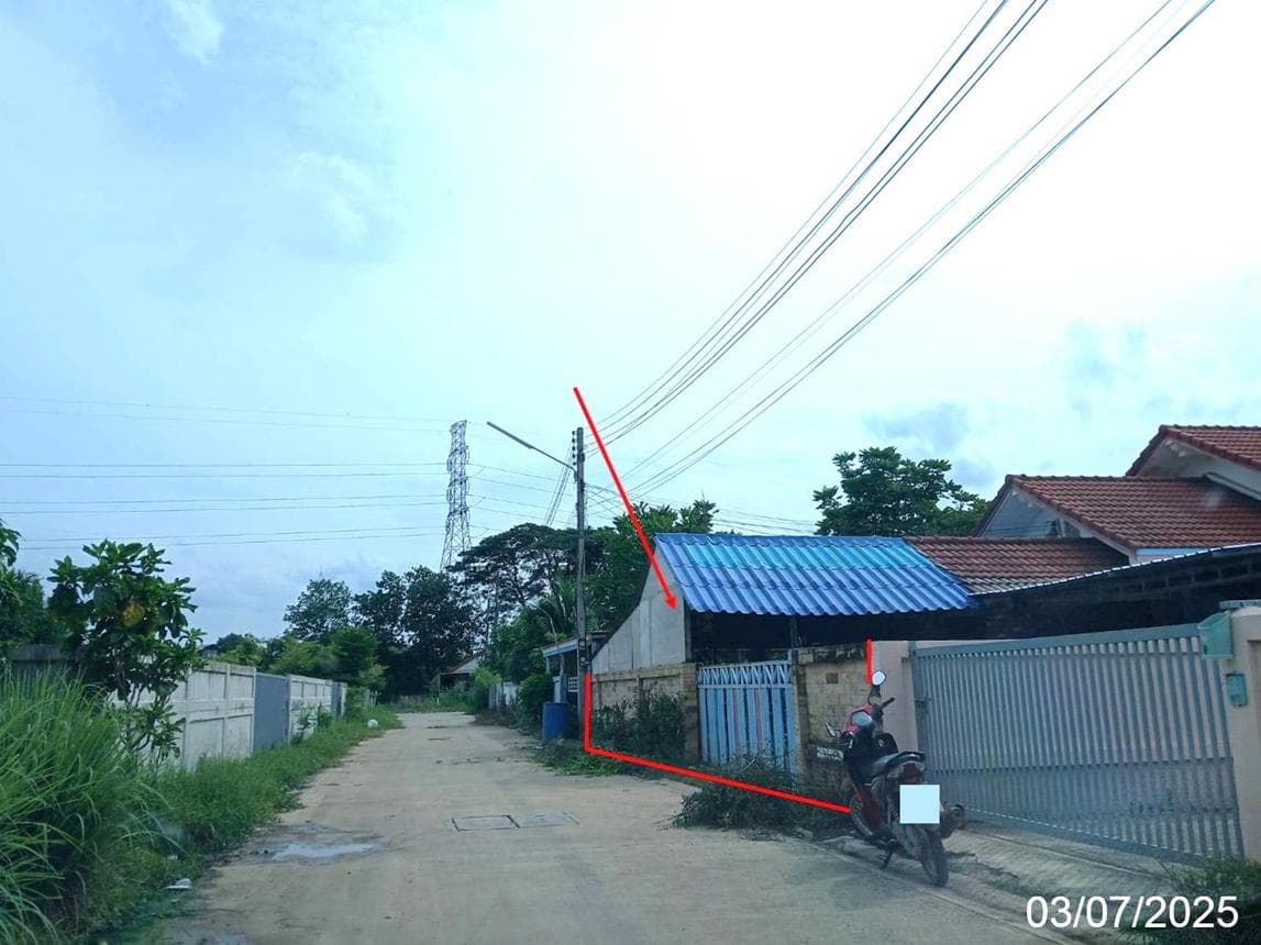บ้านเดี่ยว บ้านป่า แก่งคอย สระบุรี พื้นที่ 99 ตร.ว. พื้นที่ใช้สอย 166.5 ตร.ม. 3 ห้องนอน