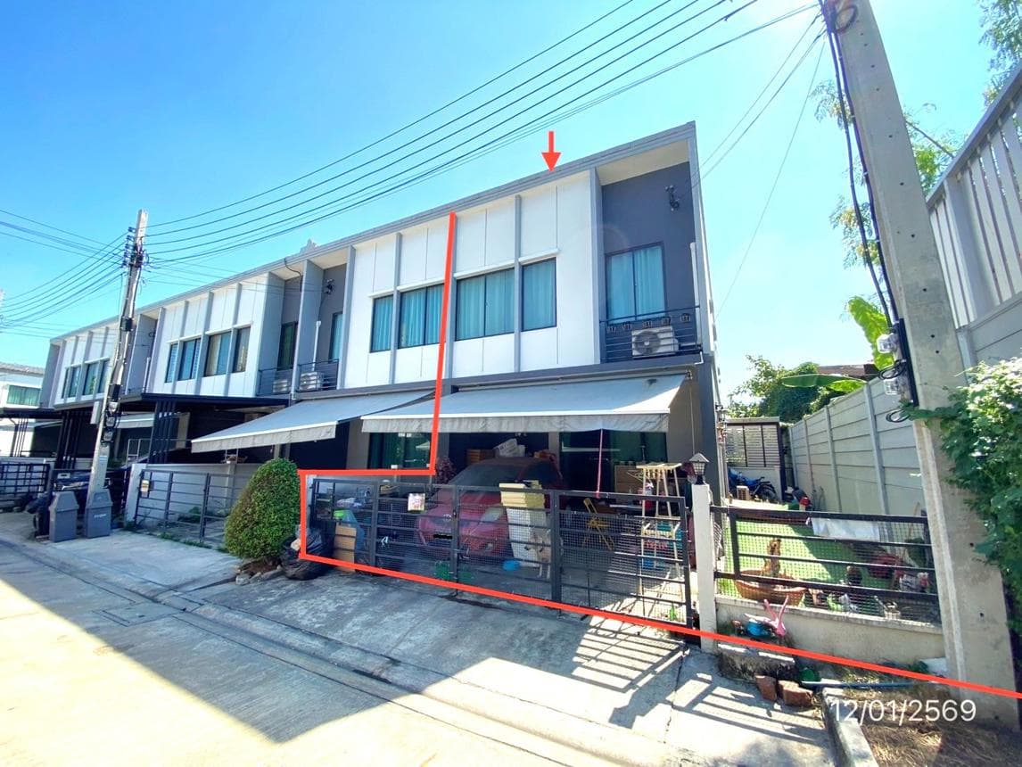 ขายทาวน์เฮ้าส์ พลีโน่ รามอินทรา (Pleno Ramintra) ท่าแร้ง บางเขน 3 ห้องนอน 2 ห้องน้ำ พื้นที่ 82.5 ตร.ม. ทำเลสุดปังเชื่อมต่อเมืองง่าย