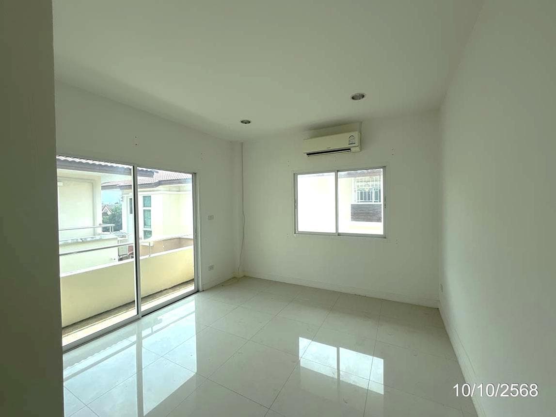 บ้านเดี่ยว 3 ห้องนอน ศรีเทพไทย พาร์ควิลล์ (Srithepthai Parkville) พื้นที่ 203.4 ตร.ม. บางสมัคร บางปะกง ฉะเชิงเทรา