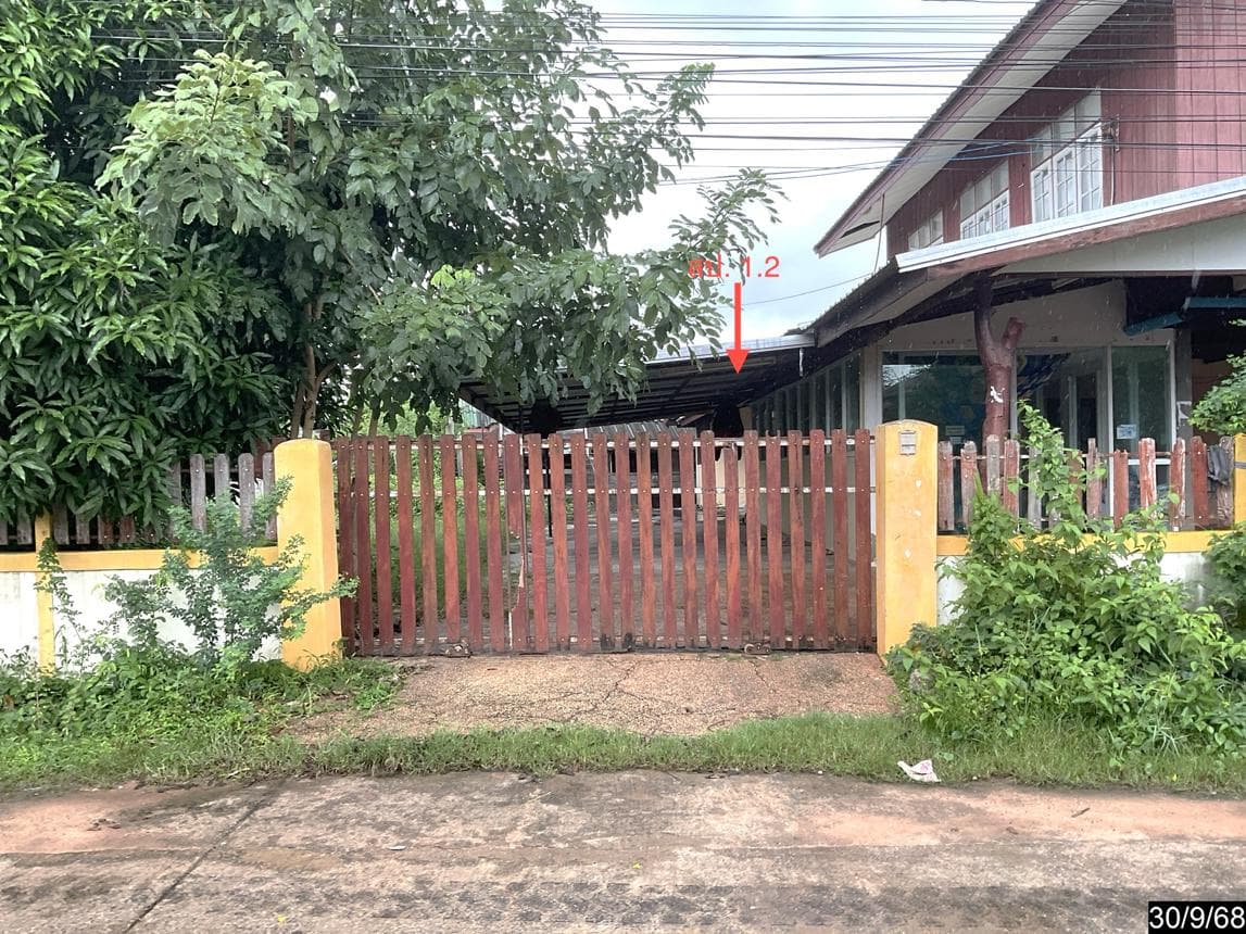 บ้านเดี่ยว หนองตอกแป้น ยางตลาด กาฬสินธุ์ 3 ห้องนอน 2 ห้องน้ำ พื้นที่กว้างพิเศษ 377 ตร.ม. ราคา 3.1 ล้านบาท