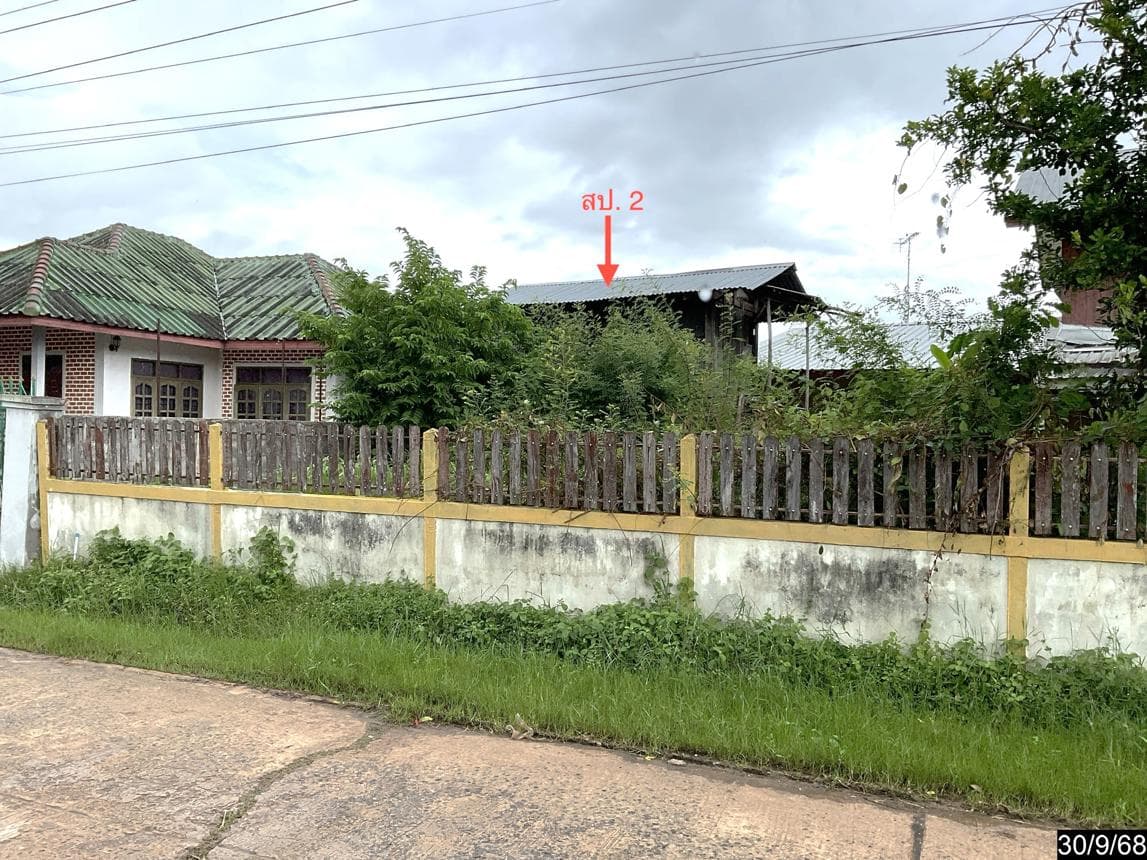 บ้านเดี่ยว หนองตอกแป้น ยางตลาด กาฬสินธุ์ 3 ห้องนอน 2 ห้องน้ำ พื้นที่กว้างพิเศษ 377 ตร.ม. ราคา 3.1 ล้านบาท