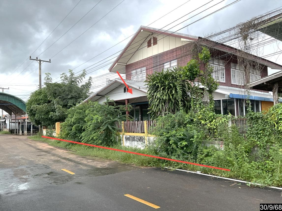 บ้านเดี่ยว หนองตอกแป้น ยางตลาด กาฬสินธุ์ 3 ห้องนอน 2 ห้องน้ำ พื้นที่กว้างพิเศษ 377 ตร.ม. ราคา 3.1 ล้านบาท