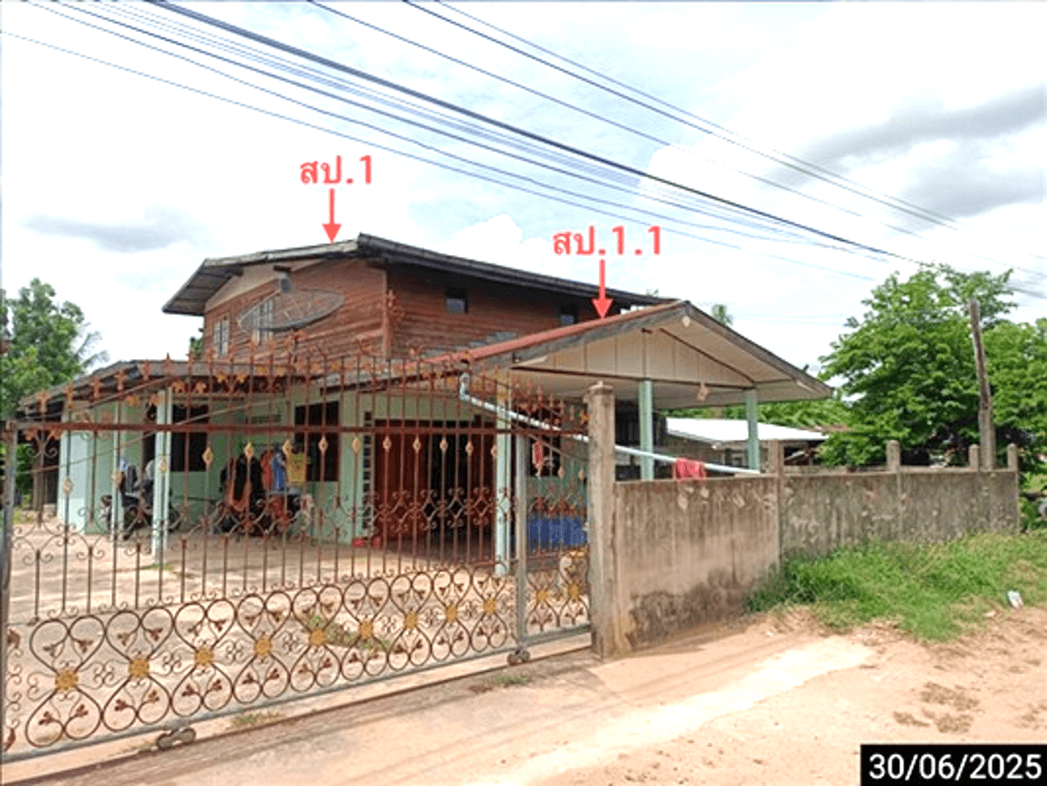 ขายบ้านเดี่ยว ห้วยยาง บัวใหญ่ นครราชสีมา พื้นที่ใช้สอยกว้างขวาง บรรยากาศส่วนตัว