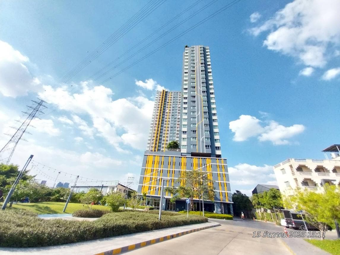 คอนโดลุมพินี วิลล์ พัฒนาการ-ศรีนครินทร์ 1 ห้องนอน 34.78 ตร.ม. ห้องไซส์ใหญ่ ทำเลดี เดินทางสะดวก