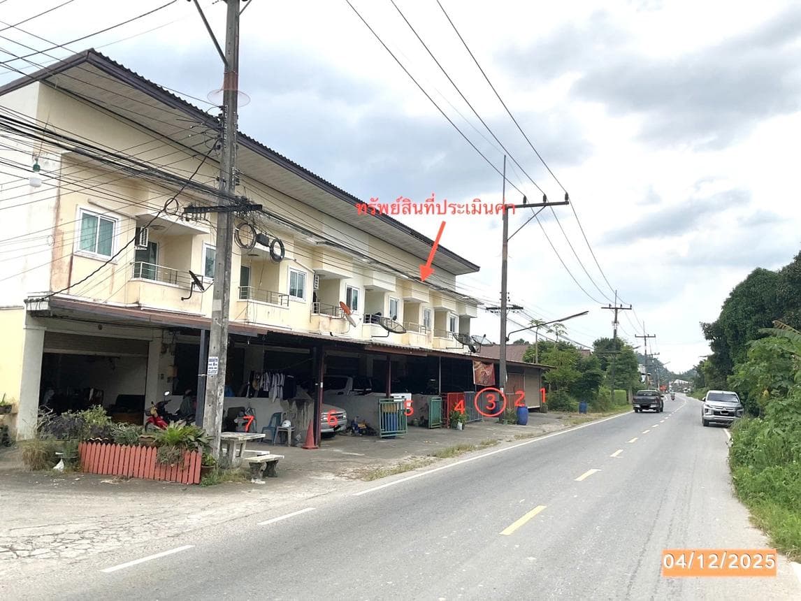 ทาวน์โฮม 2 ห้องนอน พื้นที่ 166.5 ตร.ม. ทำเลศักยภาพ ปากแพรก ทุ่งสง นครศรีธรรมราช