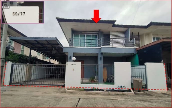 บ้านแฝด บ้านโป่ง ราชบุรี