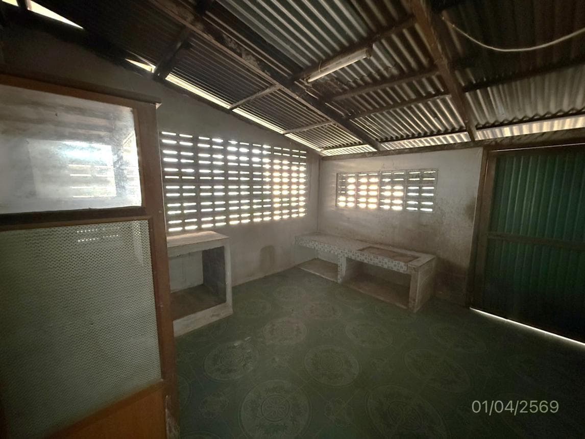 บ้านเดี่ยวบางทรายใหญ่ เมืองมุกดาหาร ทำเลดี พื้นที่กว้างขวาง บรรยากาศส่วนตัว