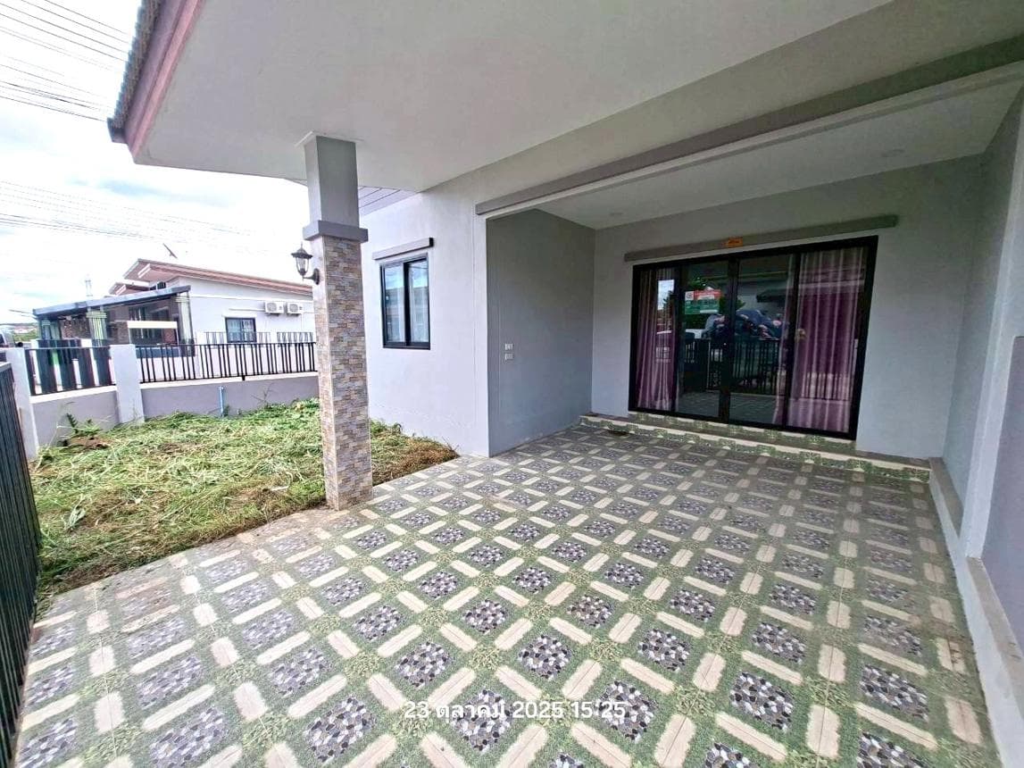 ขายทาวน์เฮ้าส์ บ้านสุขใจ สุขสบาย 5 (Baan Sukjai Suksabai 5) มาบยางพร ปลวกแดง ระยอง 2 ห้องนอน พื้นที่กว้าง ทำเลดีใกล้นิคมฯ