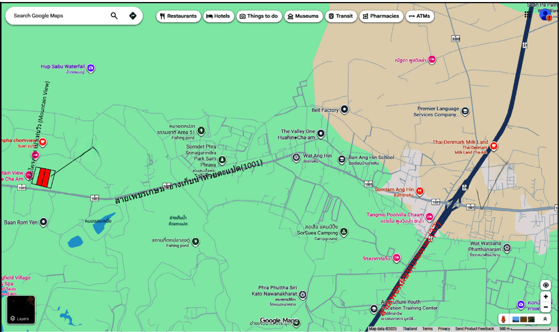 ทาวน์เฮ้าส์ โครงการ เม้าเท่นวิว ชะอำ เพชรบุรี (Mountain View Cha-am)