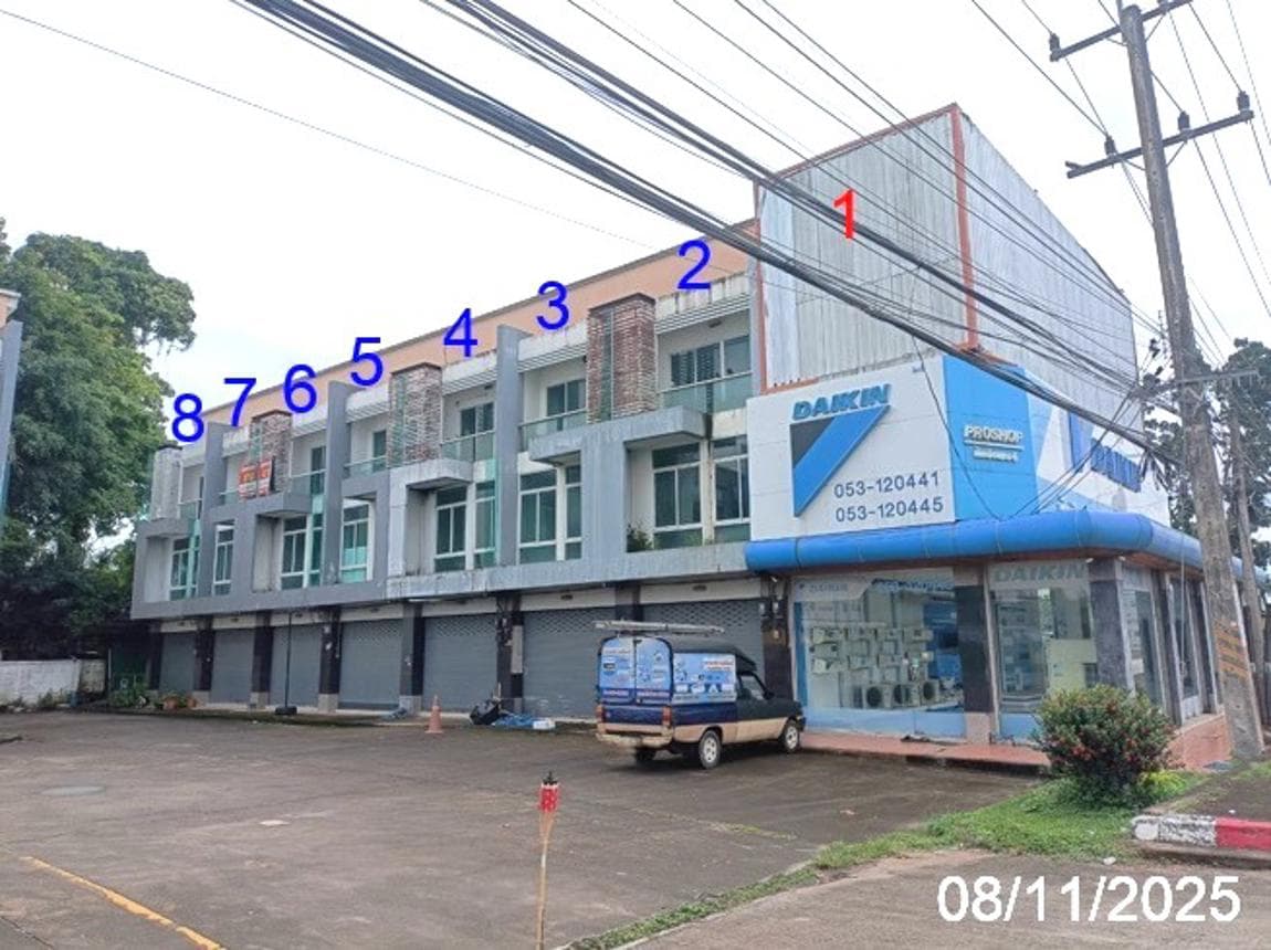 อาคารพาณิชย์ บิสพอยท์ 7 (Biz Point 7) แม่ริม เชียงใหม่ ทำเลทอง โฮมออฟฟิศพร้อมทำธุรกิจ