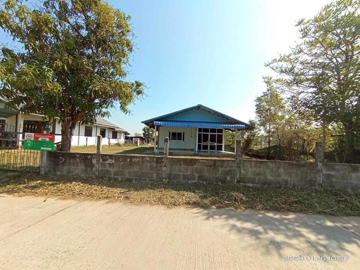 บ้านเดี่ยว 3 ห้องนอน พื้นที่ 129.5 ตร.ม. ทำเลสงบเป็นส่วนตัว ลานสะแก พยัคฆภูมิพิสัย มหาสารคาม