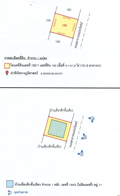 ที่ดินพร้อมสิ่งปลูกสร้าง ทุ่งใหญ่ นครศรีธรรมราช