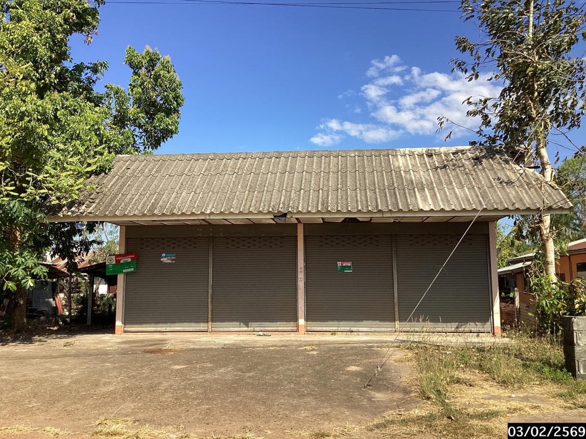 บ้านเดี่ยว ปลาโหล วาริชภูมิ สกลนคร พื้นที่ 81 ตร.ว. พื้นที่ใช้สอย 177.5 ตร.ม. 2 ห้องนอน 2 ห้องน้ำ