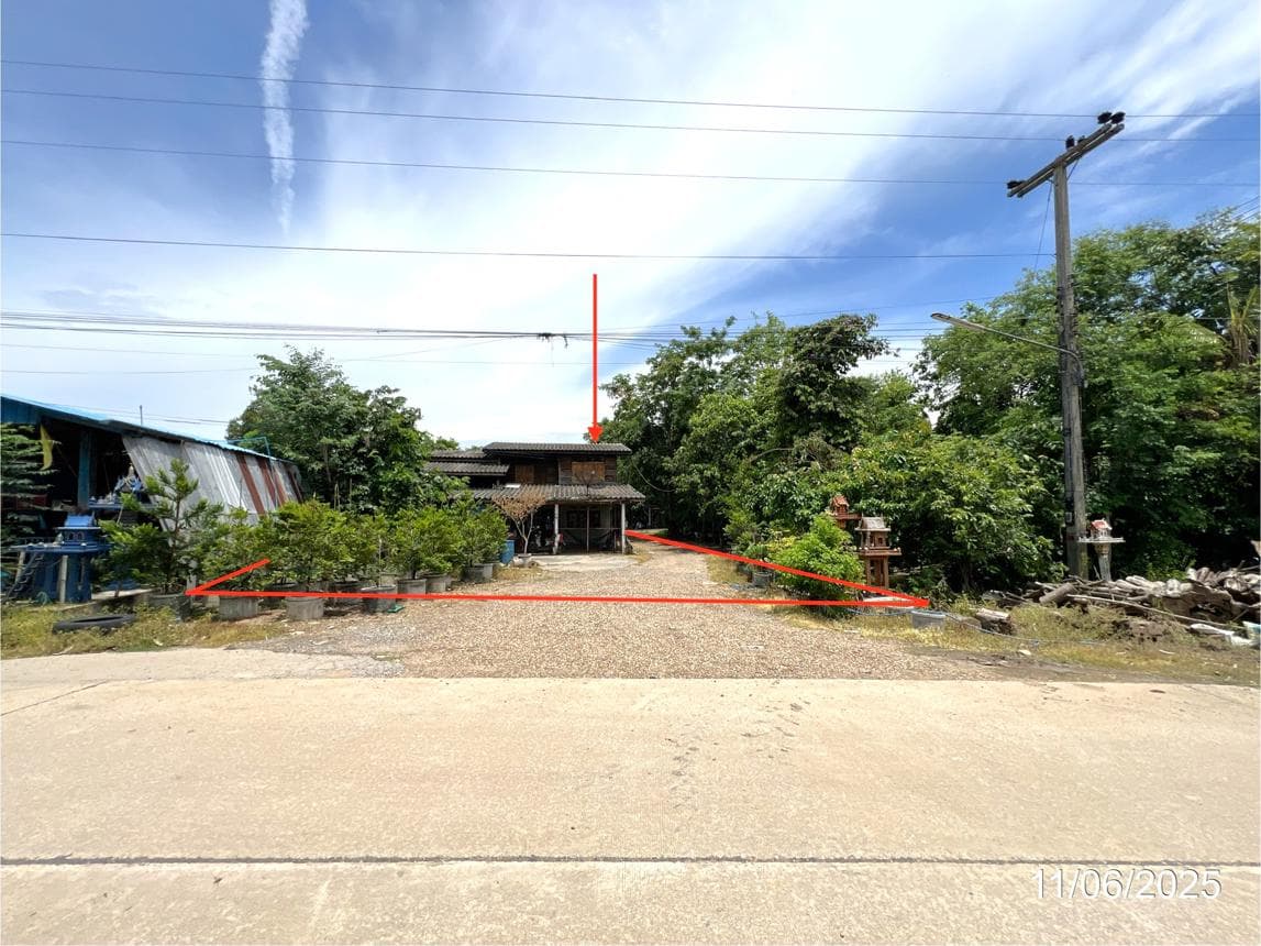 บ้านเดี่ยว ท่ามะเขือ คลองขลุง กำแพงเพชร 2 ห้องนอน 1 ห้องน้ำ พื้นที่ดินกว้าง 89 ตร.ว. ราคาล้านต้นๆ