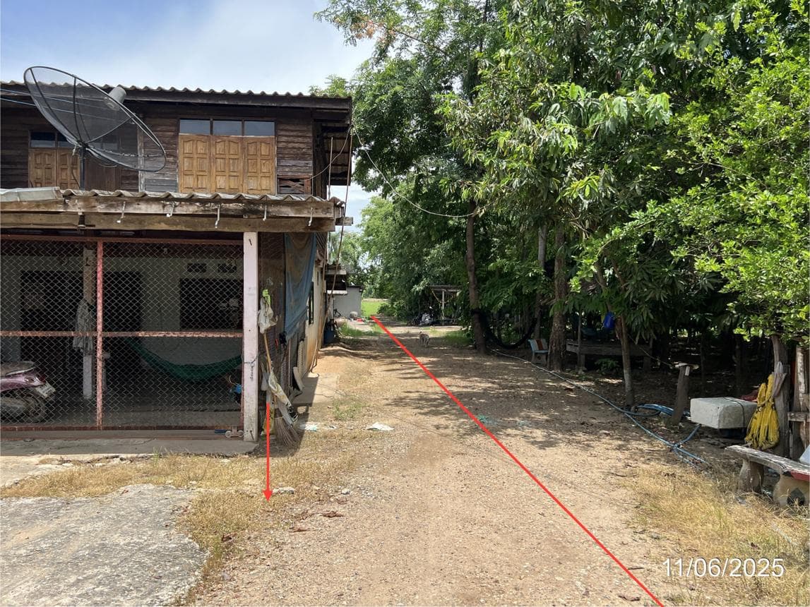 บ้านเดี่ยว ท่ามะเขือ คลองขลุง กำแพงเพชร 2 ห้องนอน 1 ห้องน้ำ พื้นที่ดินกว้าง 89 ตร.ว. ราคาล้านต้นๆ