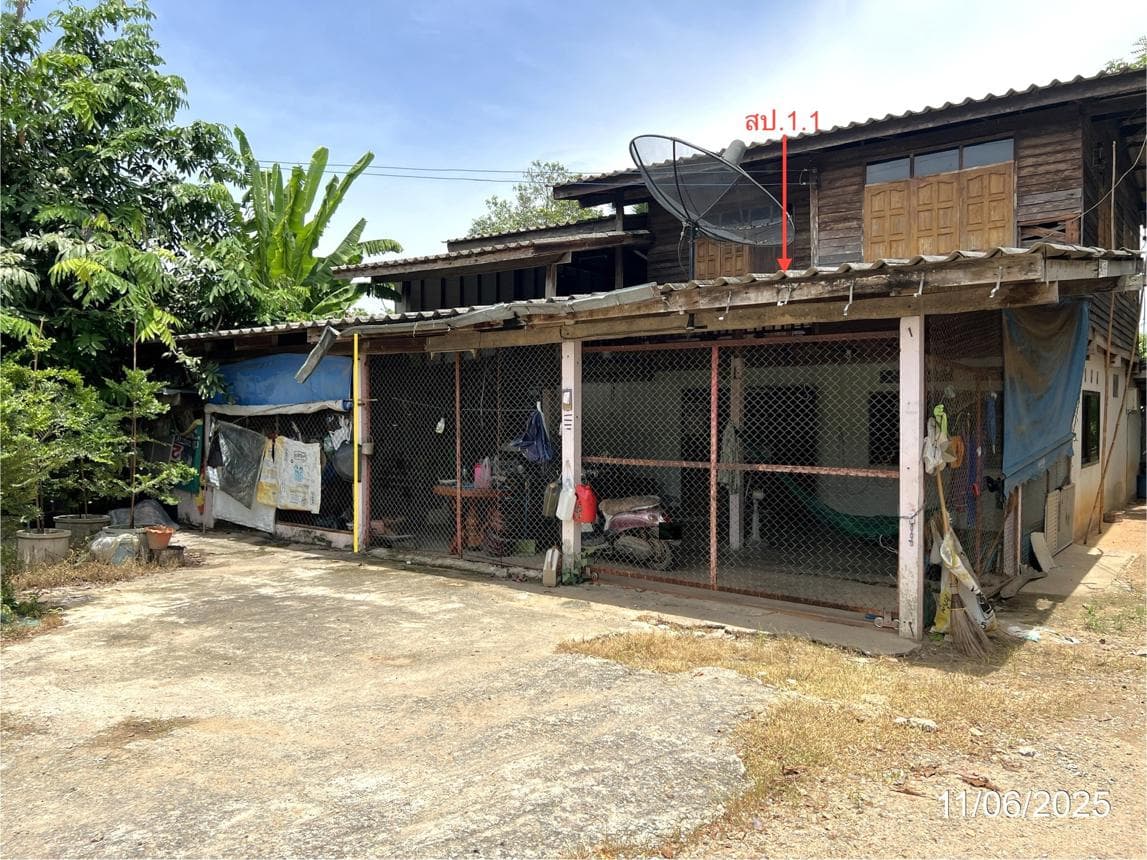 บ้านเดี่ยว ท่ามะเขือ คลองขลุง กำแพงเพชร 2 ห้องนอน 1 ห้องน้ำ พื้นที่ดินกว้าง 89 ตร.ว. ราคาล้านต้นๆ