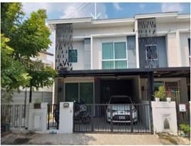 ทาวน์เฮ้าส์ บ้านพฤกษา 100 สถานีรถไฟฟ้าบางพลู-ราชพฤกษ์ บางบัวทอง-นนทบุรี