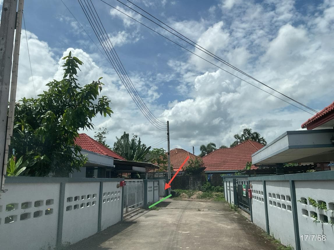 บ้านเดี่ยว หนองบัว บ้านค่าย ระยอง 2 ห้องนอน 2 ห้องน้ำ ขนาด 49.5 ตร.ว. สเปซกว้าง ราคาล้านกลางๆ