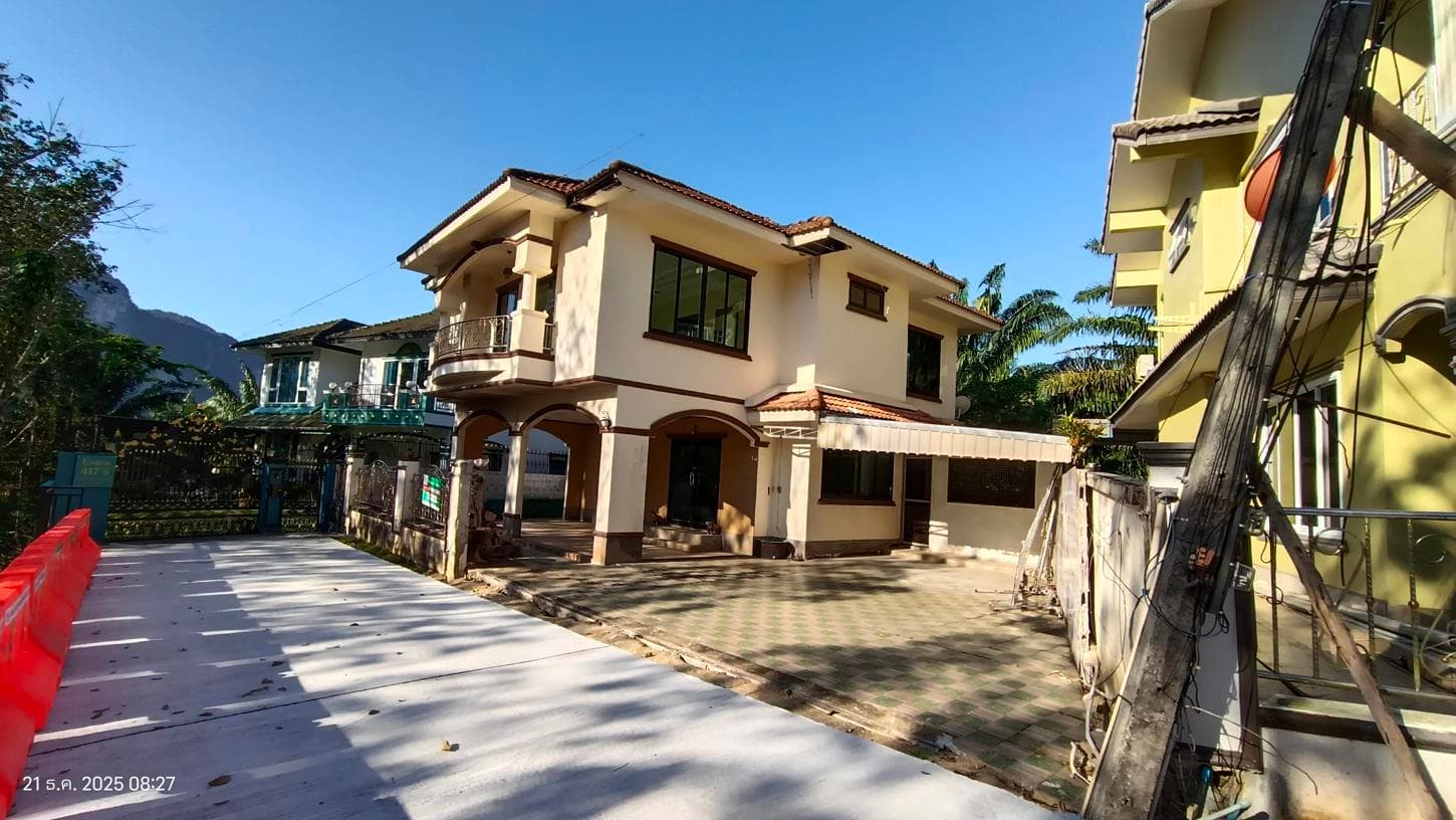 บ้านเดี่ยว 3 ห้องนอน พื้นที่ 251.63 ตร.ม. ทำเลศักยภาพ อ่าวนาง เมืองกระบี่ กระบี่