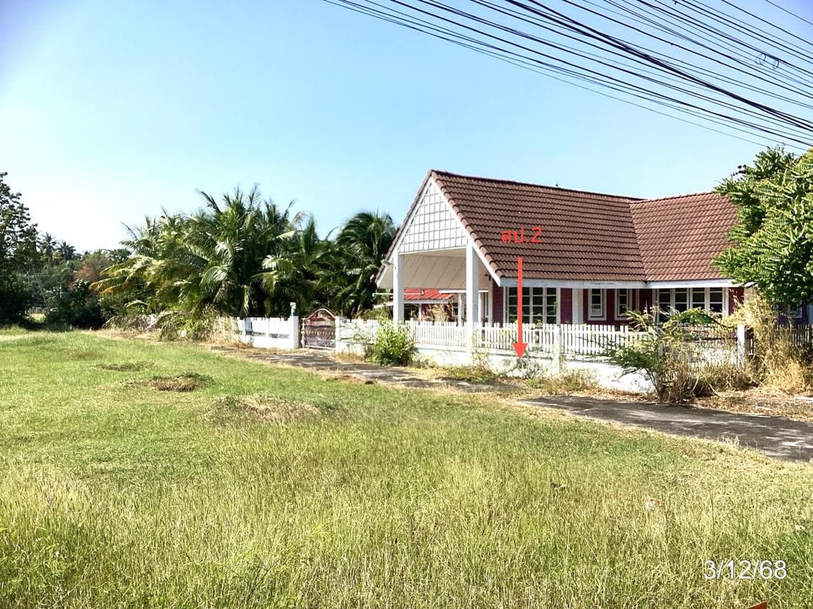 ขายบ้านเดี่ยว เมืองประจวบคีรีขันธ์ ทำเลคลองวาฬ 3 ห้องนอน 3 ห้องน้ำ พื้นที่ใช้สอย 165 ตร.ม. บรรยากาศชายทะเล