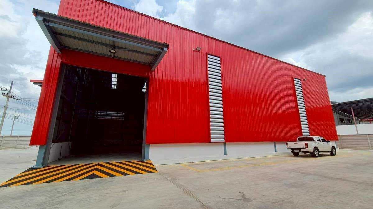 ขายที่ดินพร้อมโกดัง โรงงาน สำนักงาน 2.5 ไร่ พร้อมดำเนินกิจการ สมุทรสาคร