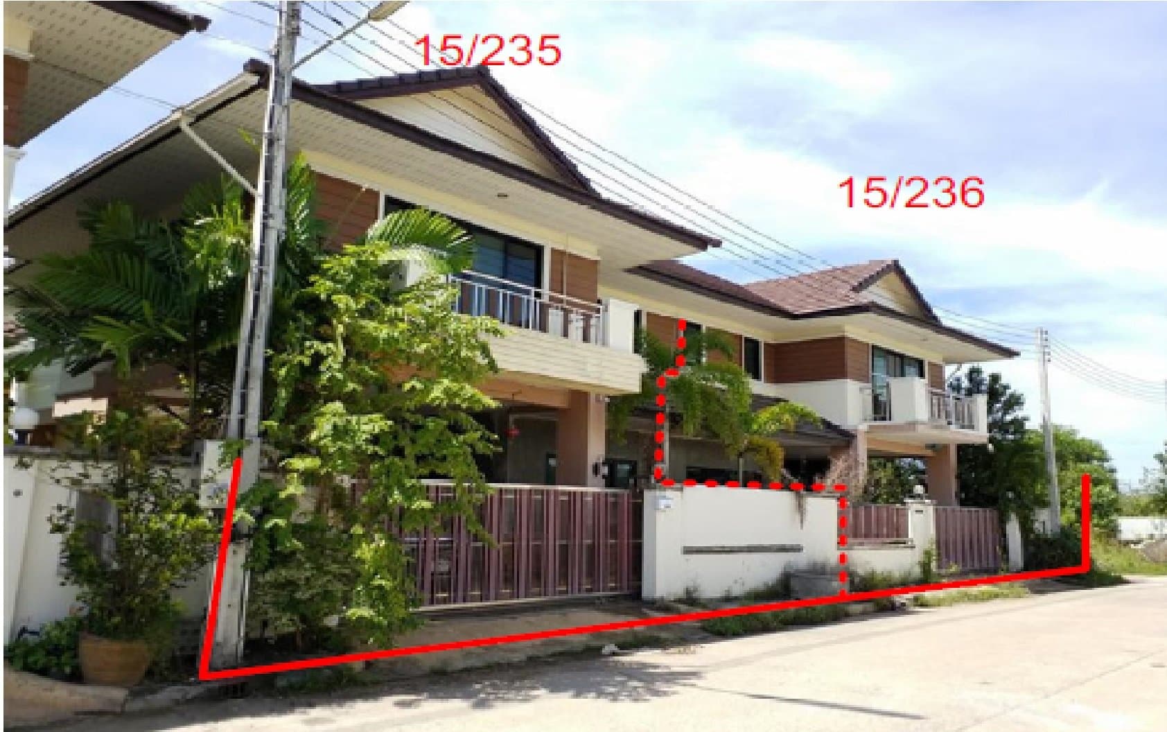 บ้านแฝด เบญจพร ลพบุรีราเมศวร์ หาดใหญ่-สงขลา