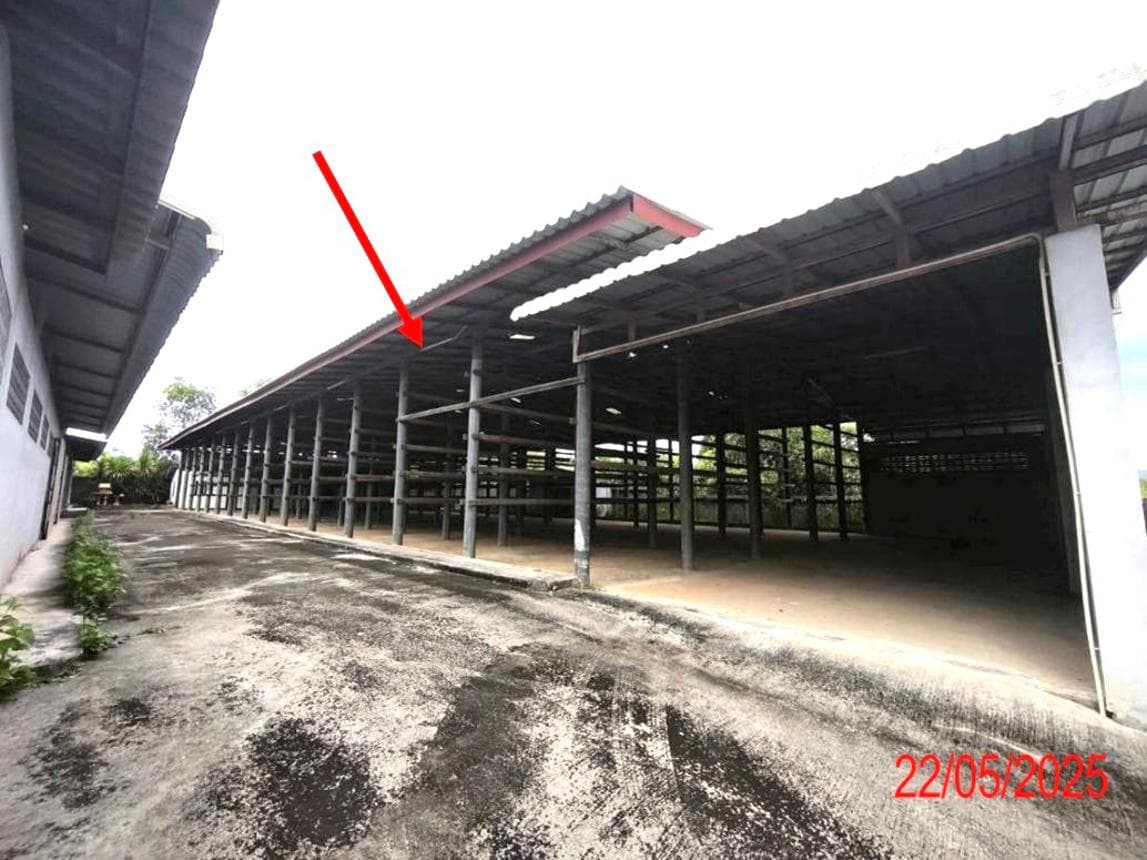 โกดัง พื้นที่ 180 ตร.ม. บนเนื้อที่ 95.1 ตร.ว. ทำเลศักยภาพ เหล่ายาว บ้านโฮ่ง ลำพูน
