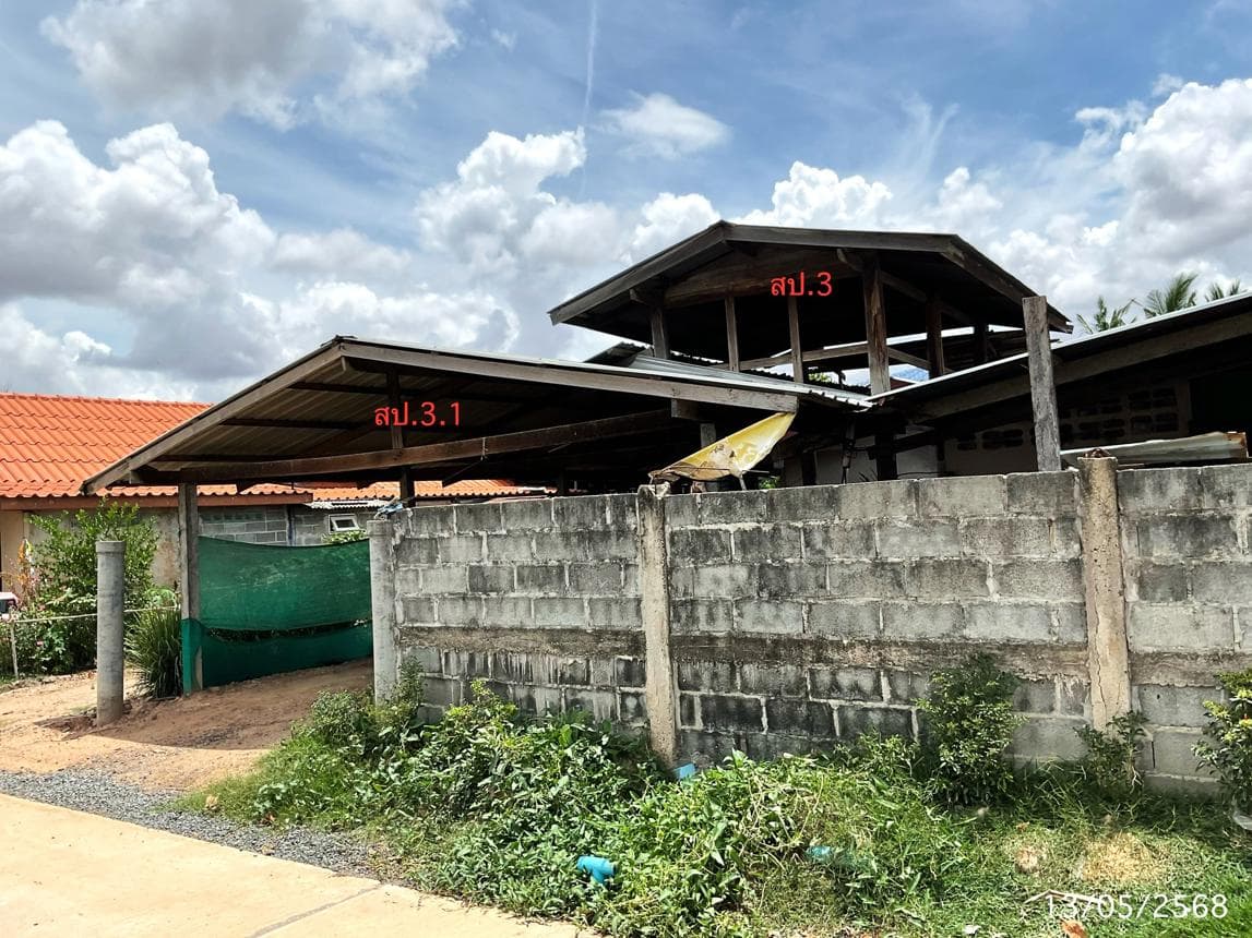 ขายบ้านเดี่ยว ปรางค์กู่ ศรีสะเกษ พื้นที่ใช้สอย 140 ตร.ม. ทำเลสงบ ราคาประหยัด