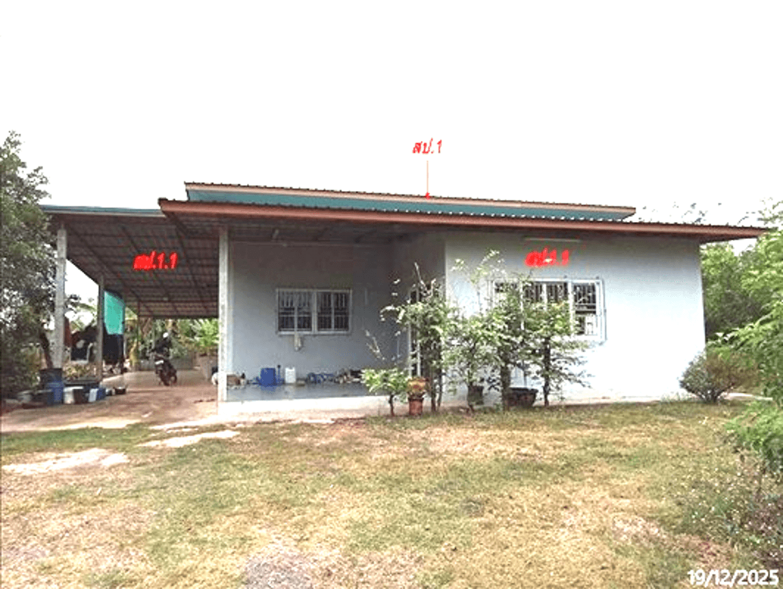 ขายบ้านเดี่ยวหลังใหญ่ 3 ห้องนอน 4 ห้องน้ำ พื้นที่ใช้สอย 189 ตร.ม. ต.สะแกราช อ.ปักธงชัย นครราชสีมา ทำเลสงบ เป็นส่วนตัว