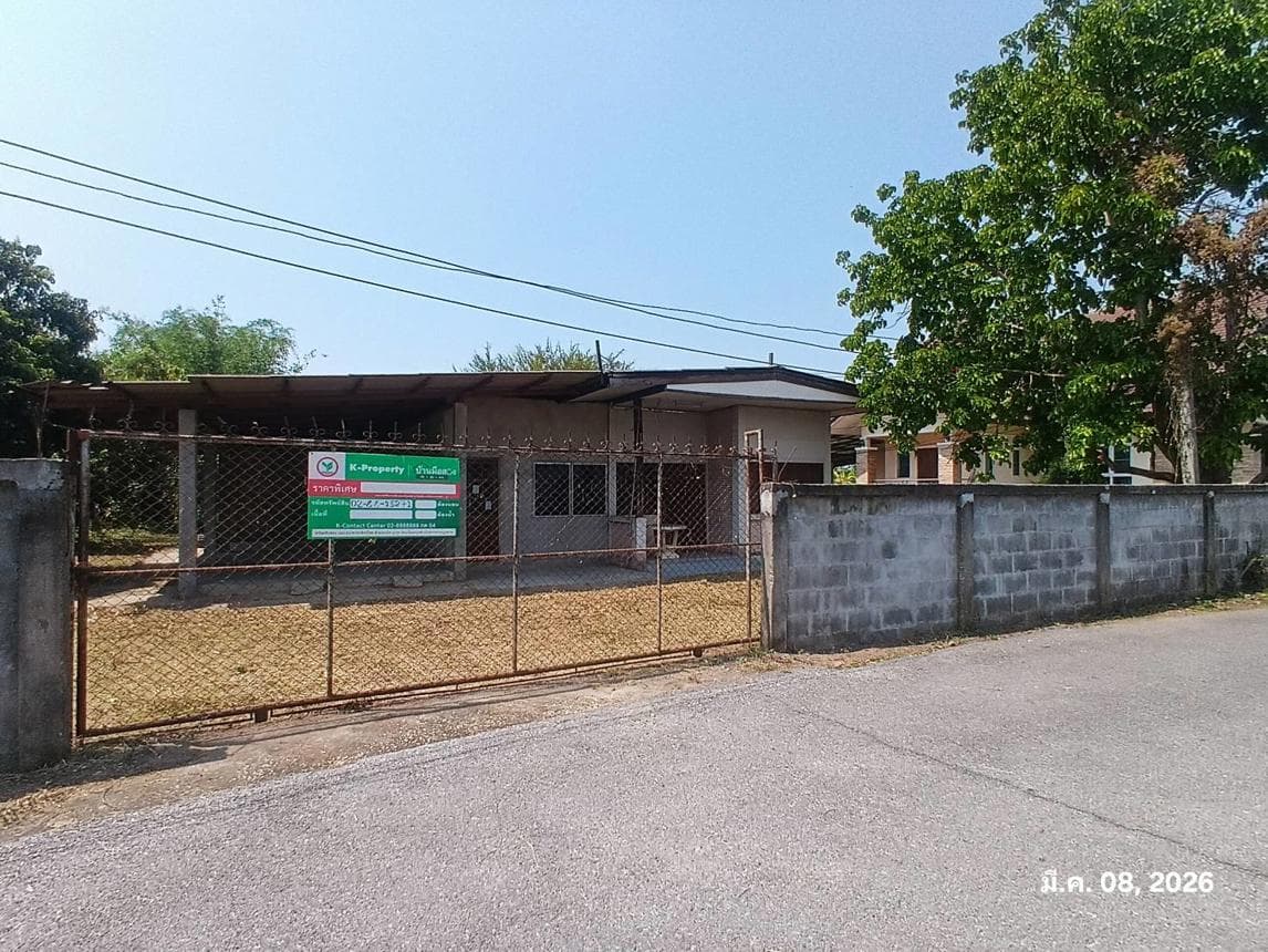 บ้านเดี่ยว 2 ห้องนอน พื้นที่ 61.5 ตร.ม. ทำเลศักยภาพ แม่แรง ป่าซาง ลำพูน