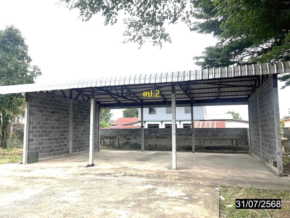 ขายบ้านเดี่ยวหลังใหญ่ วาปีปทุม มหาสารคาม ทำเลหนองแสง เนื้อที่กว้าง 98.7 ตร.ว. พื้นที่ใช้สอย 271.75 ตร.ม. 2 ห้องนอน 2 ห้องน้ำ บรรยากาศเงียบสงบเป็นส่วนตัว