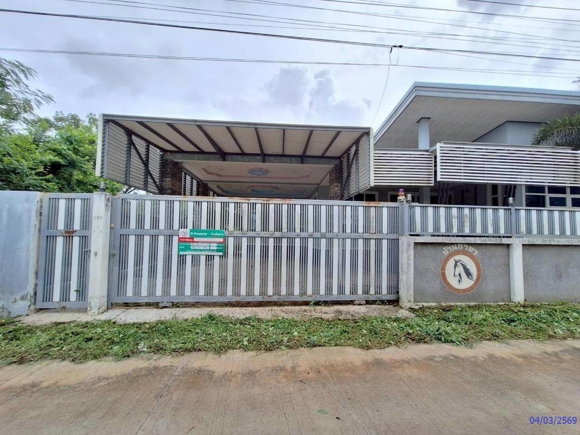 บ้านเดี่ยวทำเลศักยภาพ ควนมะพร้าว เมืองพัทลุง พื้นที่ใช้สอยกว้างขวาง 231.15 ตร.ม.