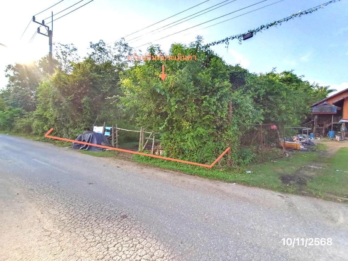 ขายที่ดินเปล่า หาดใหญ่ สงขลา ทำเลควนลัง เหมาะสำหรับสร้างที่อยู่อาศัยและลงทุน