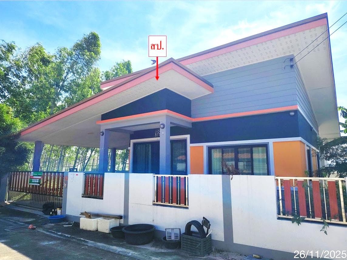 บ้านเดี่ยว สกุลแก้ว 6 แม่น้ำคู้ ปลวกแดง ระยอง 3 ห้องนอน พื้นที่กว้าง 54 ตร.ว. ทำเลเด่นใกล้นิคมฯ