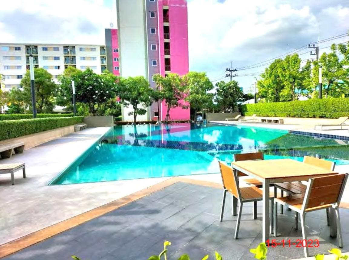 ขายคอนโด ลุมพินี ทาวน์ชิป รังสิต-คลอง 1 (Lumpini Township Rangsit-Klong 1) 21.5 ตร.ม. ทำเลเด่น ใกล้ฟิวเจอร์พาร์ค