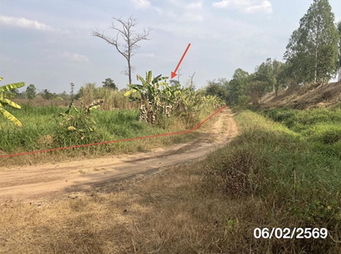 ขายที่ดิน สีวิเชียร น้ำยืน อุบลราชธานี พื้นที่ 63 ตร.ว.