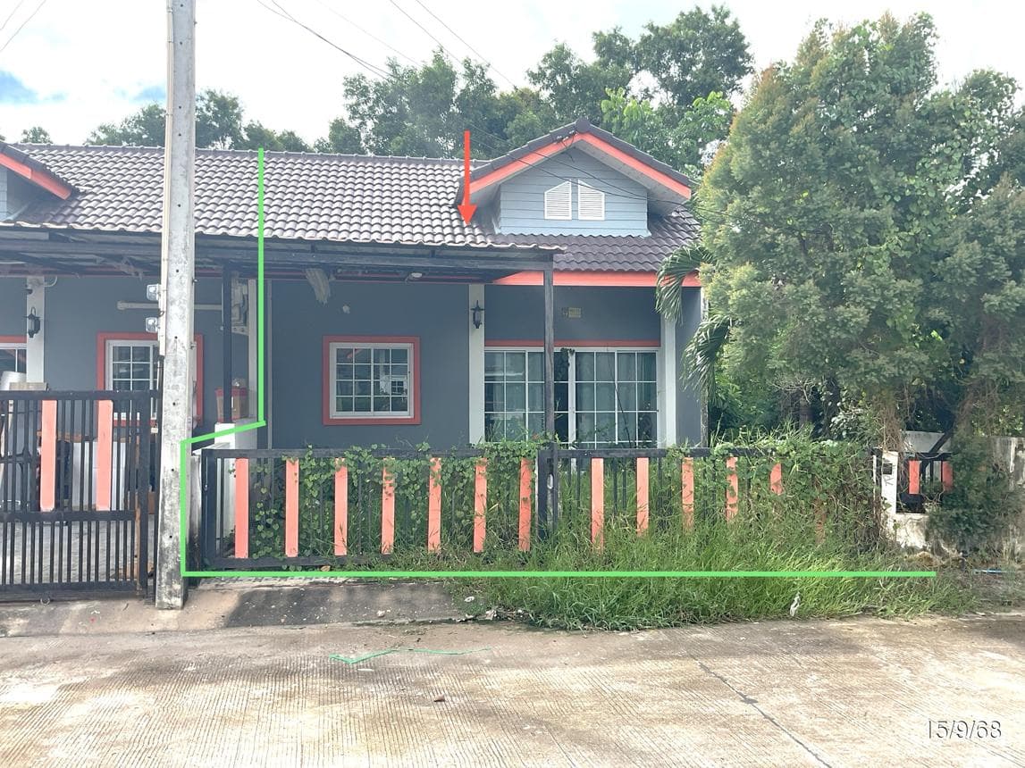 บ้านเดี่ยว ทับมา เมืองระยอง 2 ห้องนอน 2 ห้องน้ำ พื้นที่ 63 ตร.ม. บนเนื้อที่ 30.4 ตร.ว. ทำเลศักยภาพ ราคาล้านกลางๆ